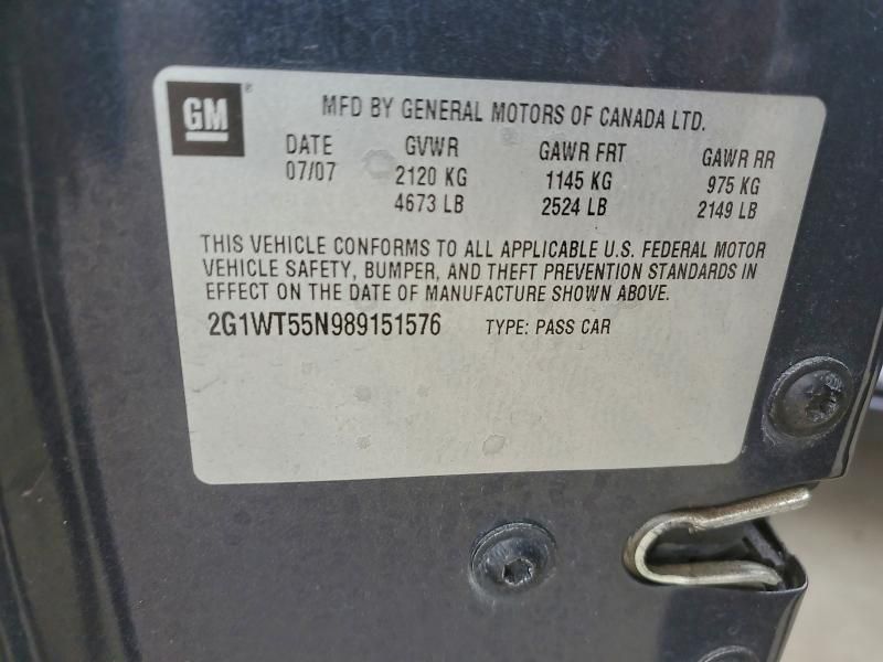 2008 Chevrolet Impala lt