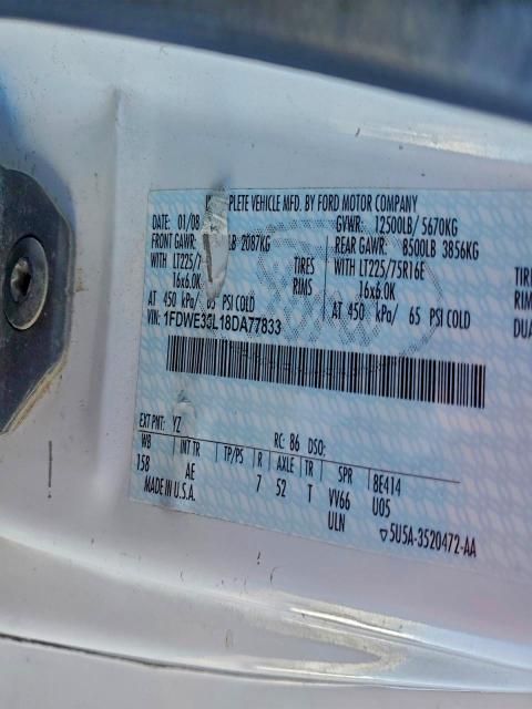 2008 Ford E350 box Truck