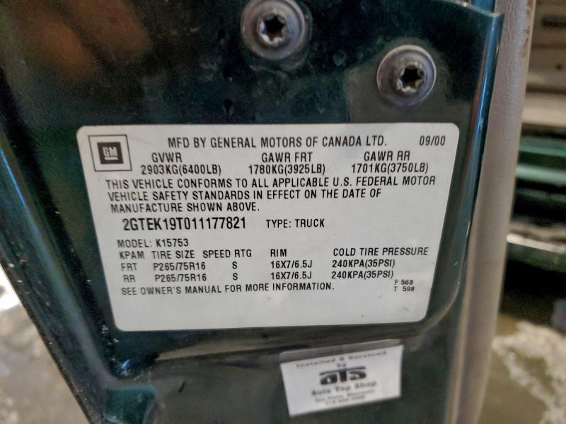 2001 GMC New Sierra K1500