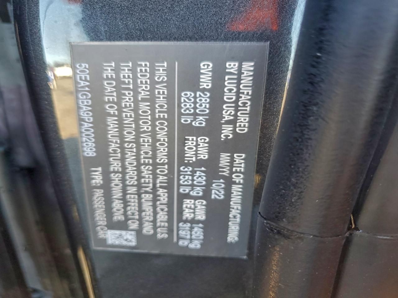 2023 Lucid Motors Air Grand Touring