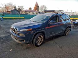 Jeep salvage cars for sale: 2018 Jeep Cherokee Latitude