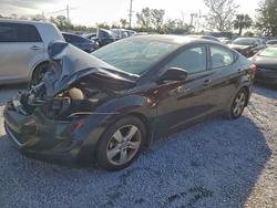 Salvage cars for sale from Copart Riverview, FL: 2013 Hyundai 2013 Hyun Elantra gl
