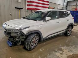 KIA Seltos salvage cars for sale: 2021 KIA Seltos sx