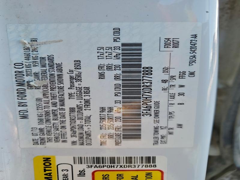 2013 Ford Fusion se
