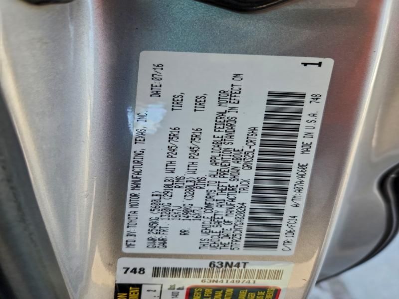 2016 Toyota Tacoma Access Cab