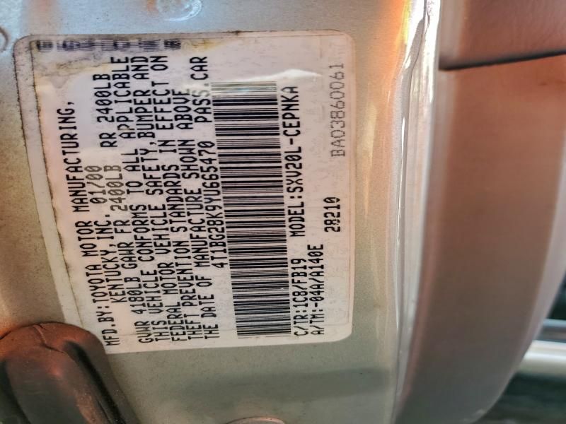 2000 Toyota Camry ce