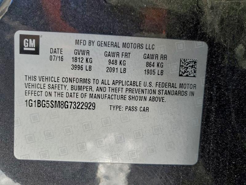 2016 Chevrolet Cruze Premier