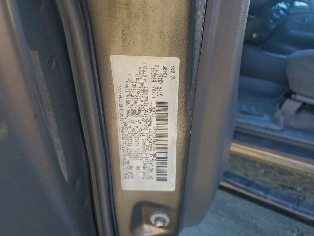 2004 Toyota Tundra Double Cab SR5