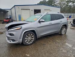 2017 Jeep Cherokee Overland en venta en Austell, GA