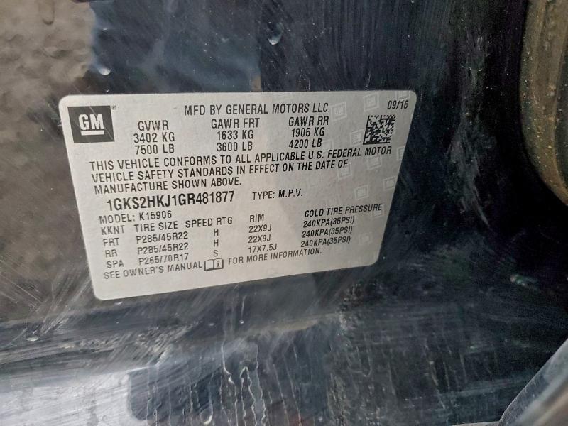 2016 GMC Yukon xl Denali