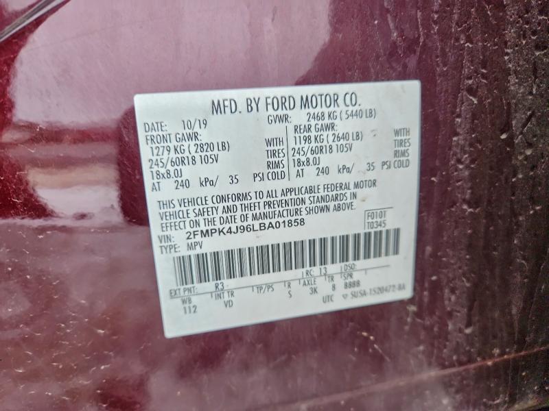 2020 Ford Edge sel