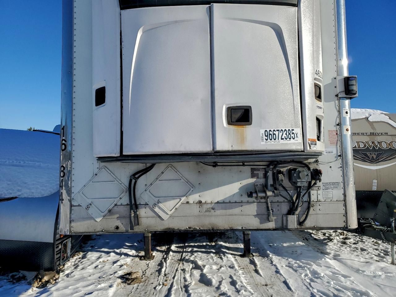 2016 Utility VS2RAP Refrigerated Van Trailer