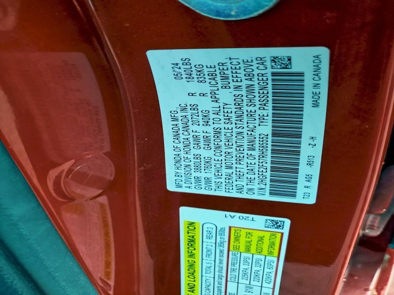 2024 Honda Civic Sport