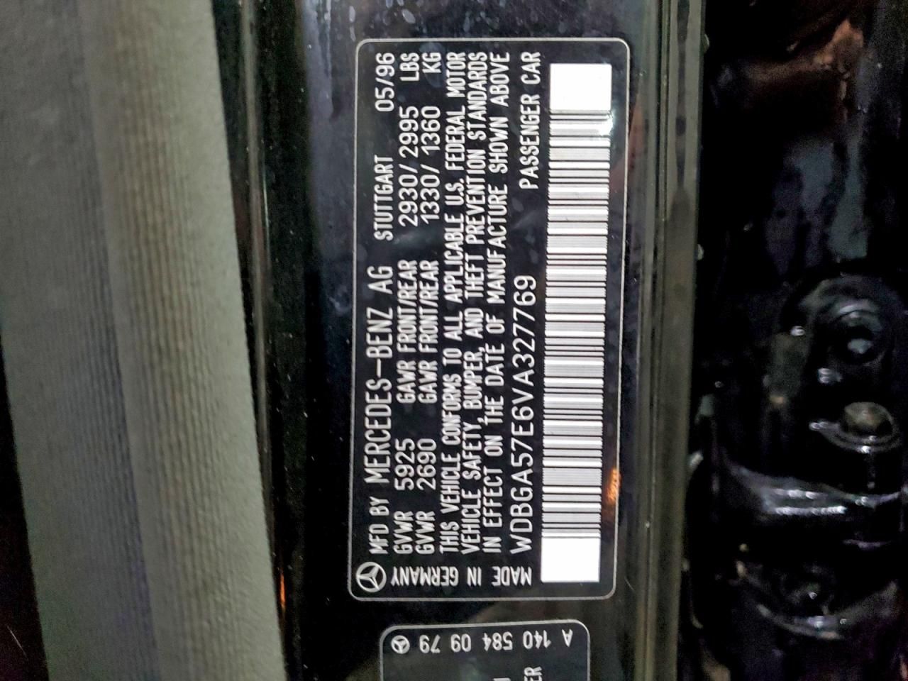 1997 Mercedes-Benz S 600