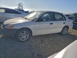 2001 Honda Civic lx en venta en San Martin, CA