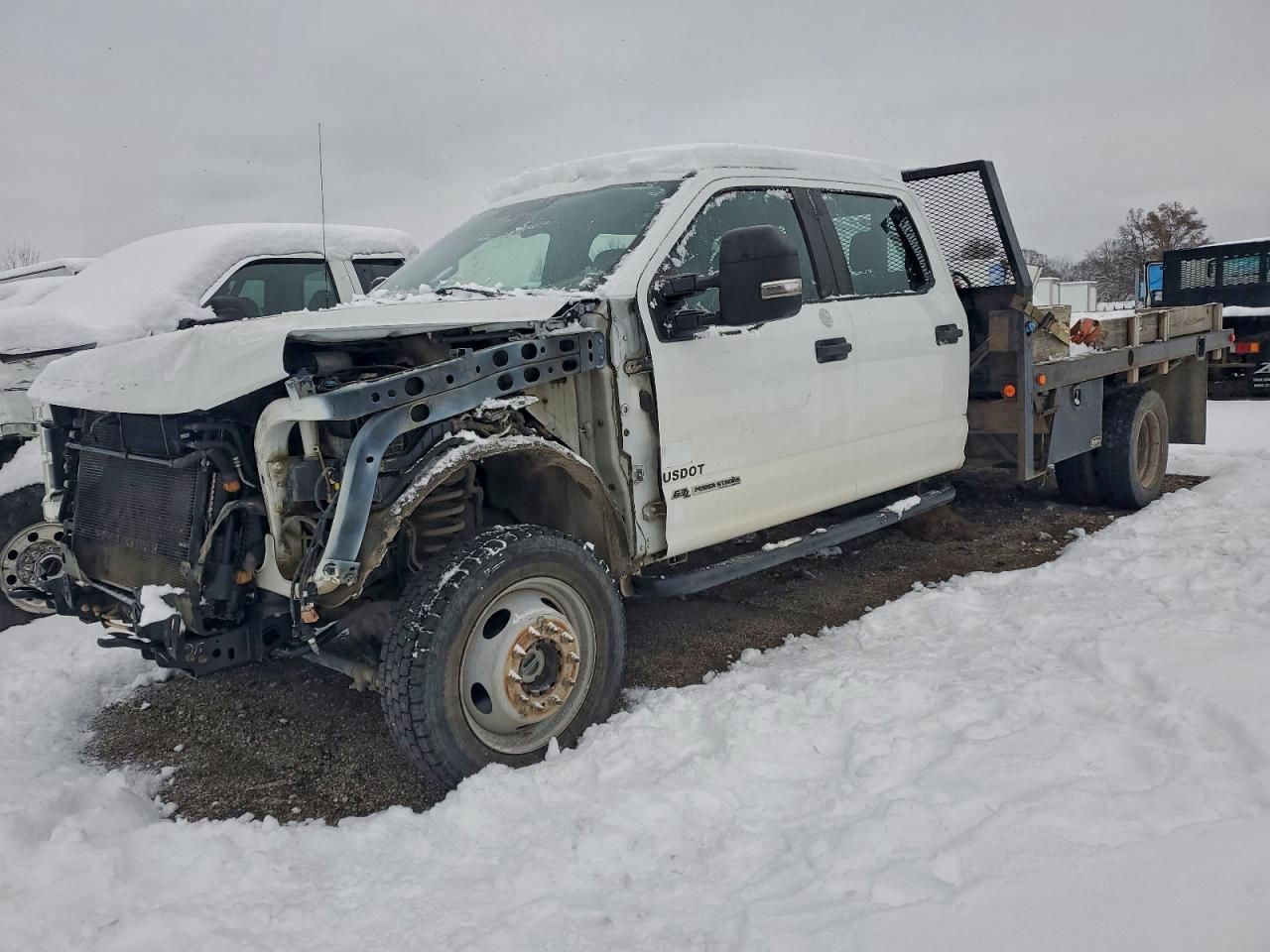 2017 Ford F550 Super Duty Flatbed Truck