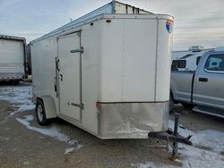 Salvage cars for sale from Copart Woodhaven, MI: 2015 Interstate Enclosed Cargo Trailer