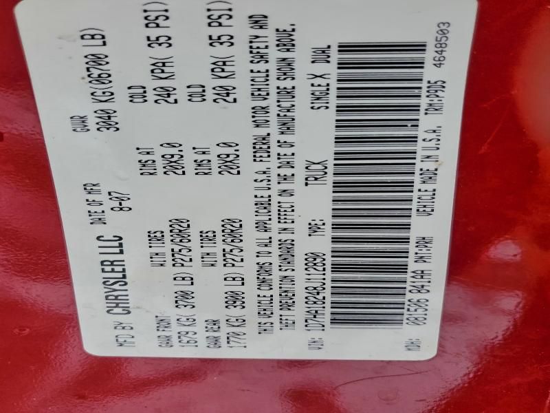 2008 Dodge Ram 1500 st