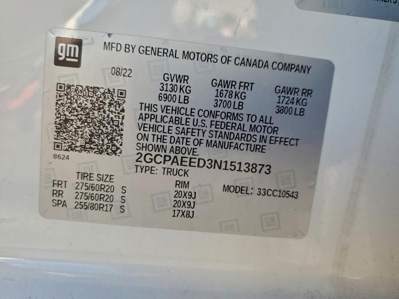 2022 Chevrolet Silverado C1500 ltz