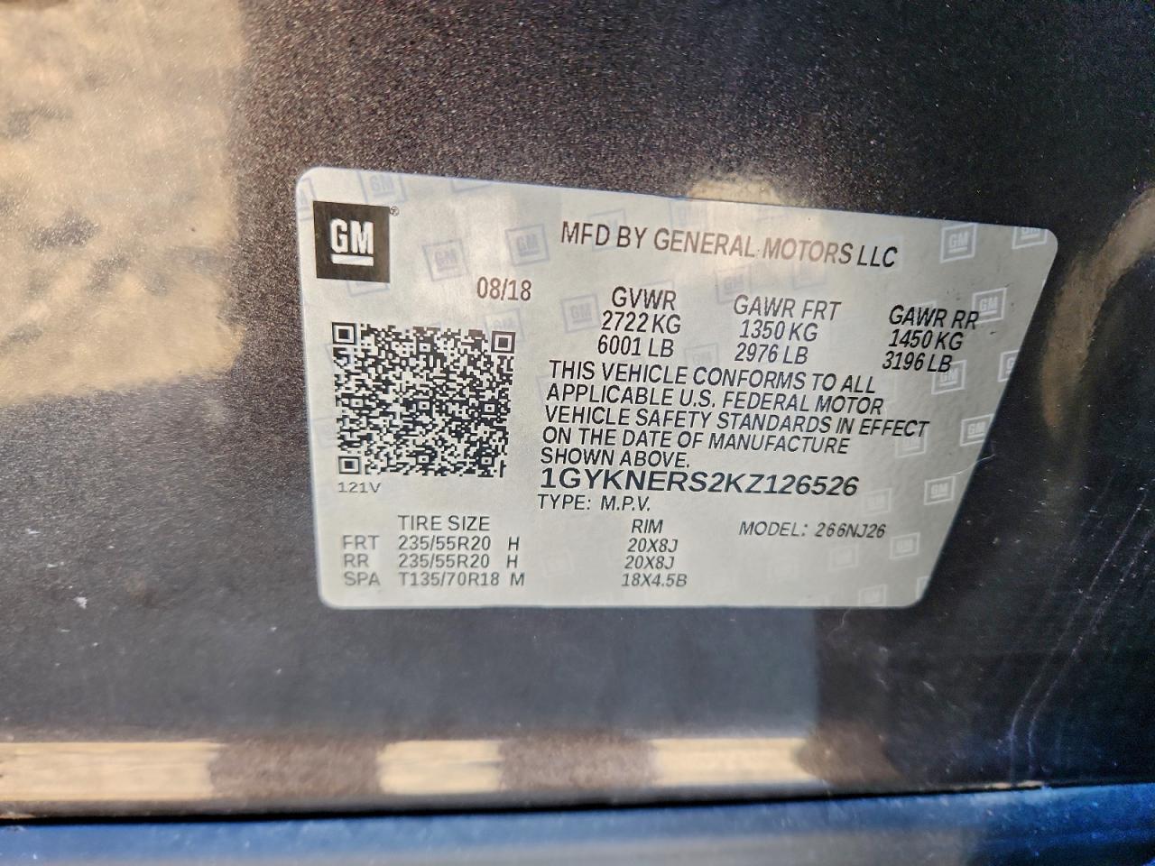 2019 Cadillac XT5 Premium Luxury