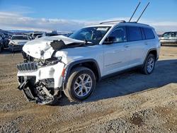 Jeep salvage cars for sale: 2021 Jeep Grand Cherokee l Limited