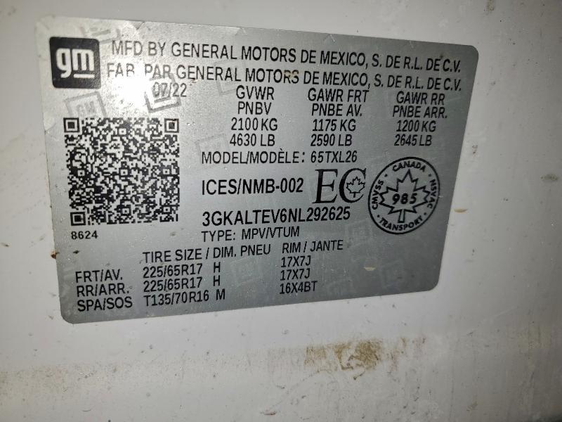 2022 GMC Terrain sle