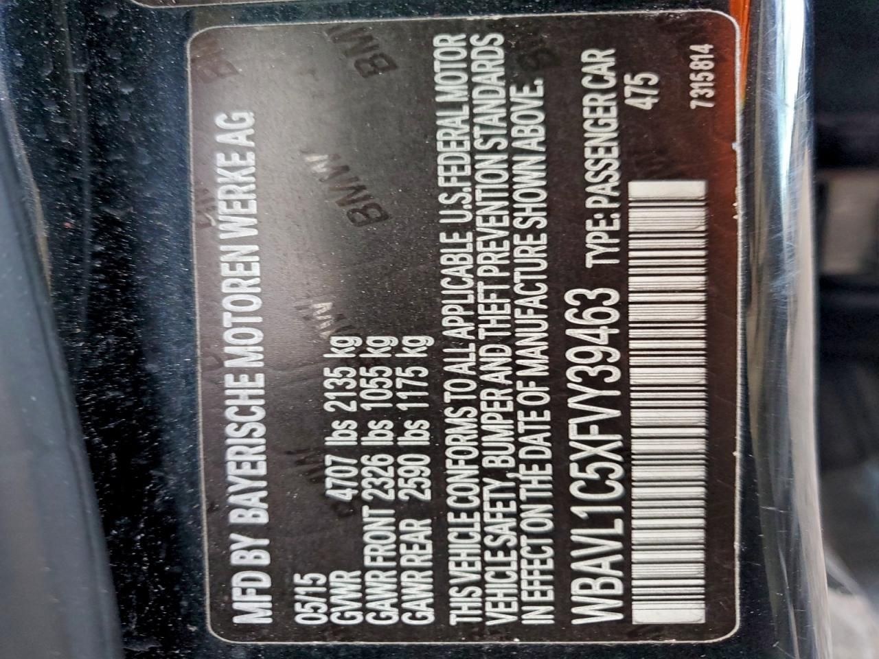 2015 BMW X1 Xdrive28i