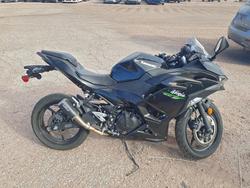 Salvage motorcycles for sale at Colorado Springs, CO auction: 2024 Kawasaki EX500 H