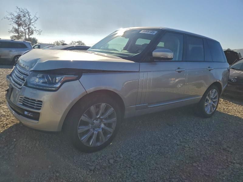 2016 Land Rover Range Rover Supercharged