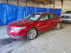 Ford Taurus Vehiculos salvage en venta: 2017 Ford Taurus Limited