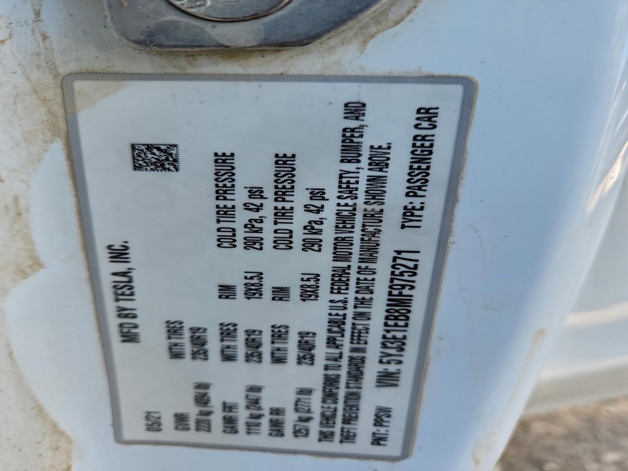 2021 Tesla Model 3