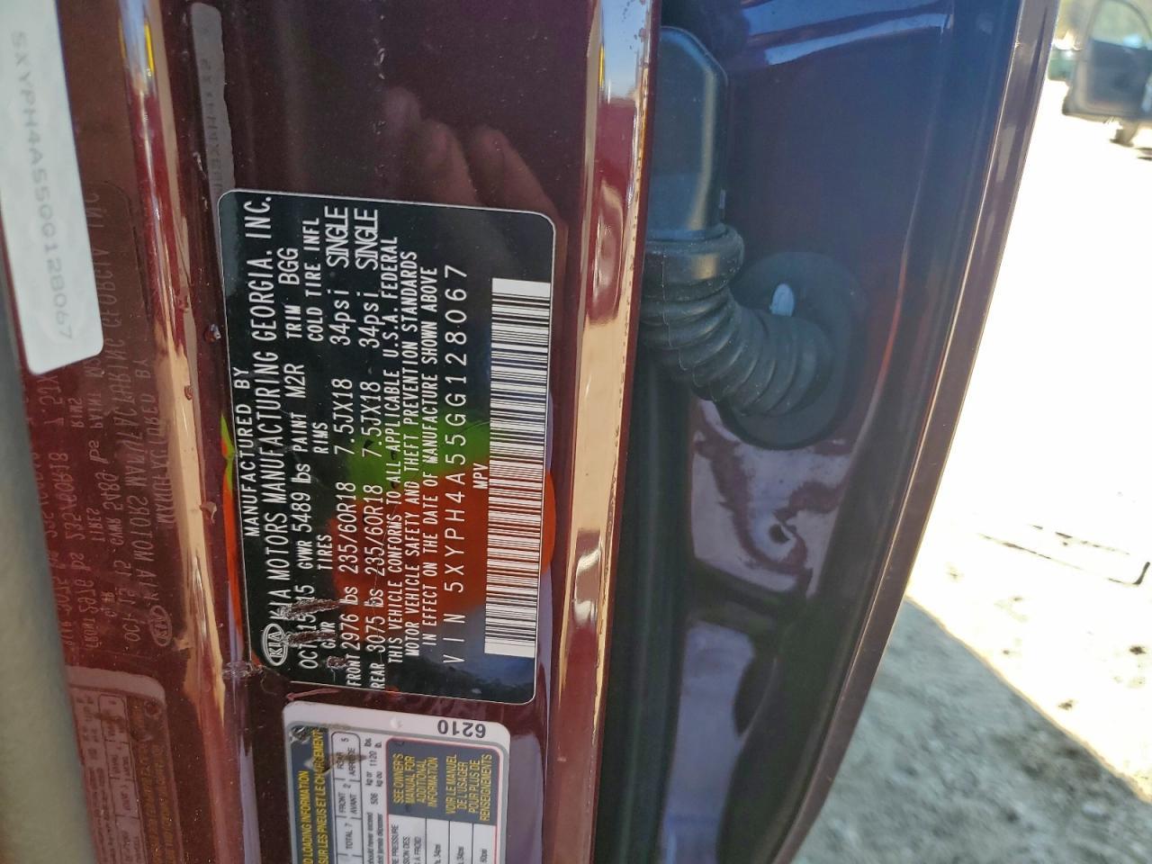 2016 KIA Sorento ex