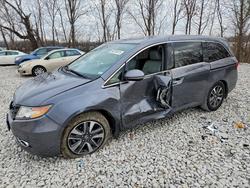Honda Odyssey Vehiculos salvage en venta: 2016 Honda Odyssey Touring