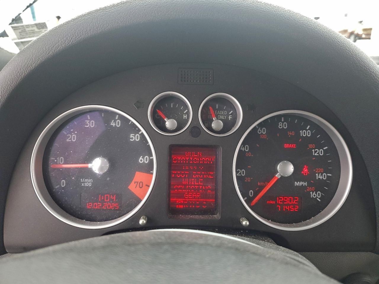2004 Audi Tt 3.2
