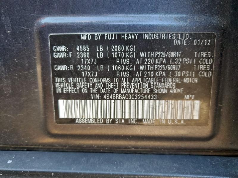 2012 Subaru Outback 2.5i