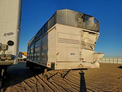 Salvage trucks for sale at Amarillo, TX auction: 2024 40' Metal-Live Bottom Silage Trailer