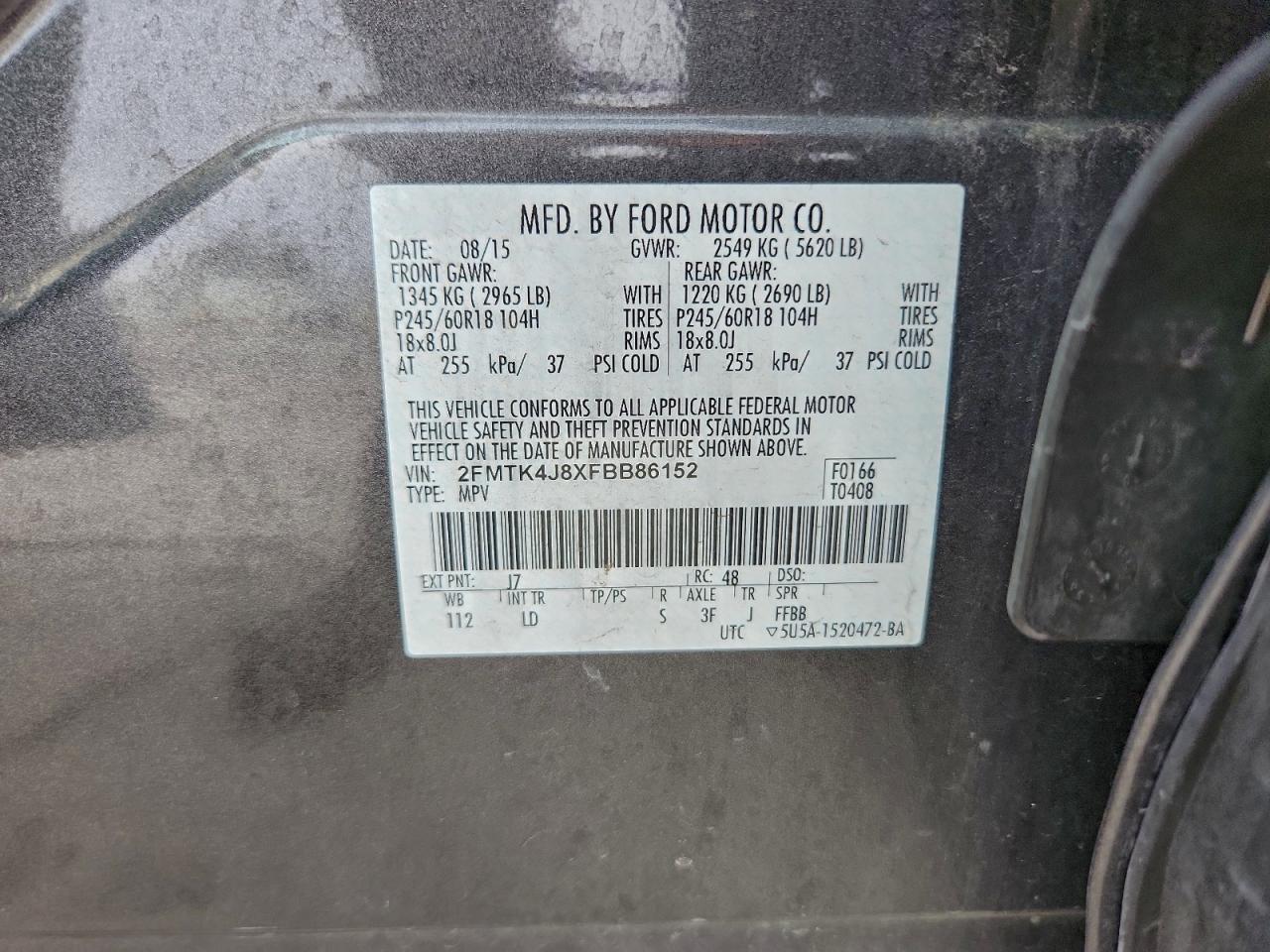 2015 Ford Edge sel