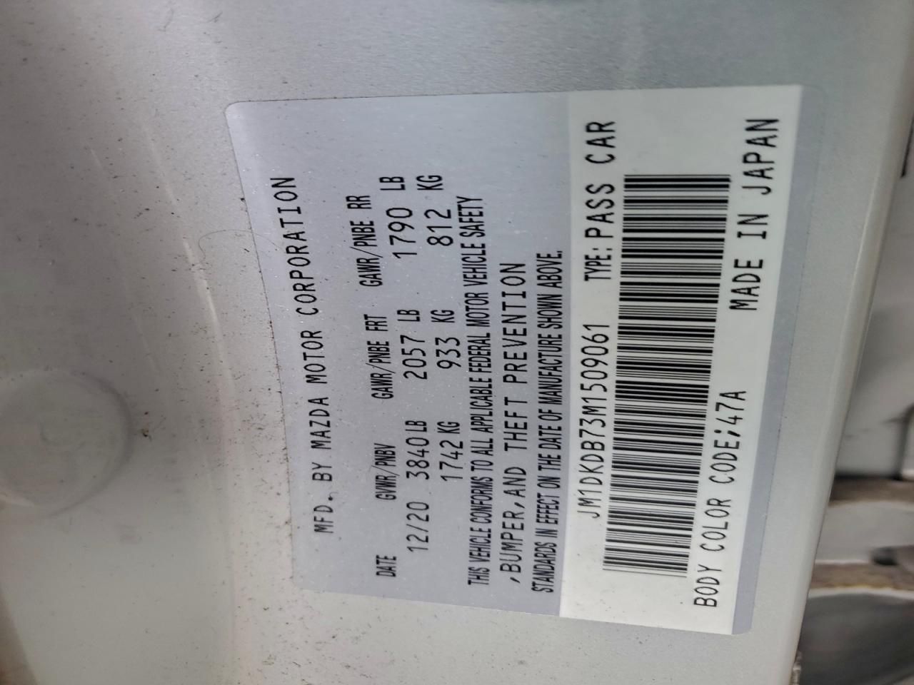 2021 Mazda Cx-3 Sport