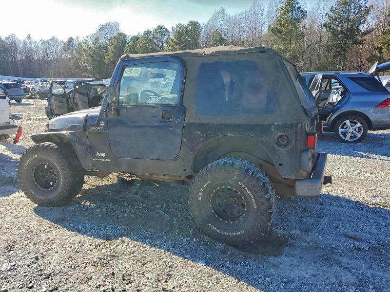 2006 Jeep Wrangler / tj Sport