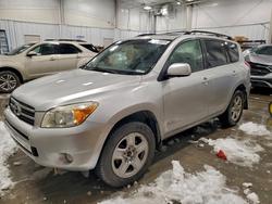Salvage cars for sale from Copart Wayland, MI: 2008 Toyota Rav4 Limited