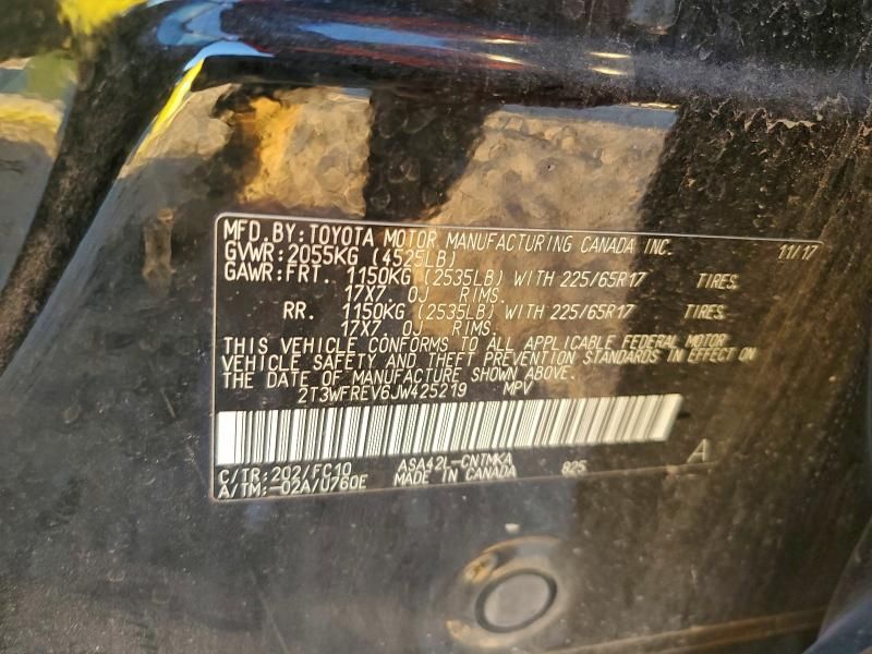 2018 Toyota Rav4 Adventure