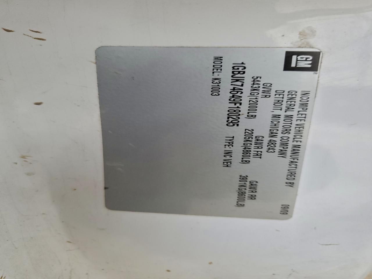 2009 Chevrolet Silverado K3500