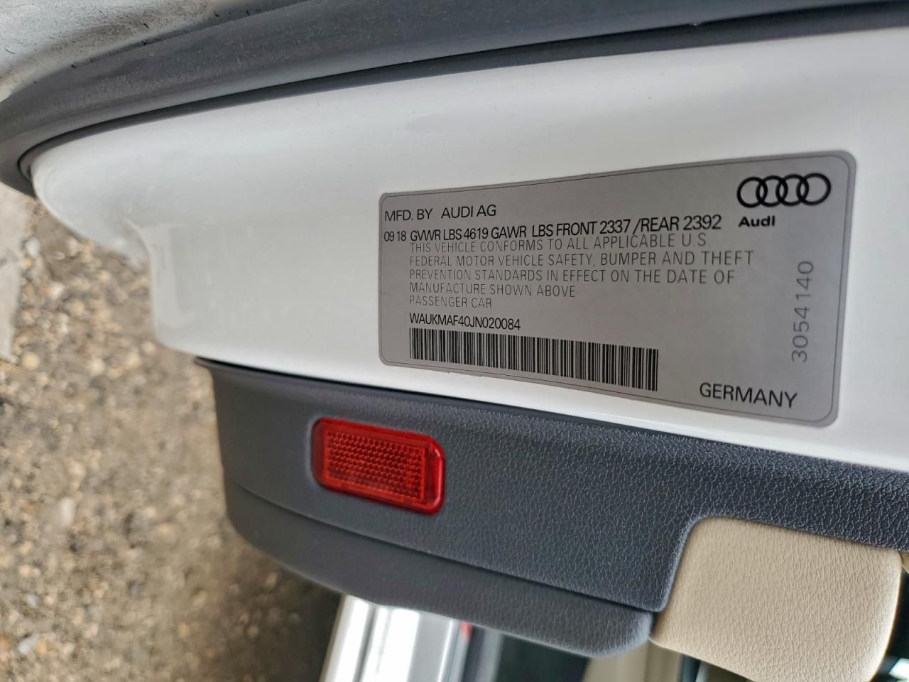 2018 Audi A4 Premium