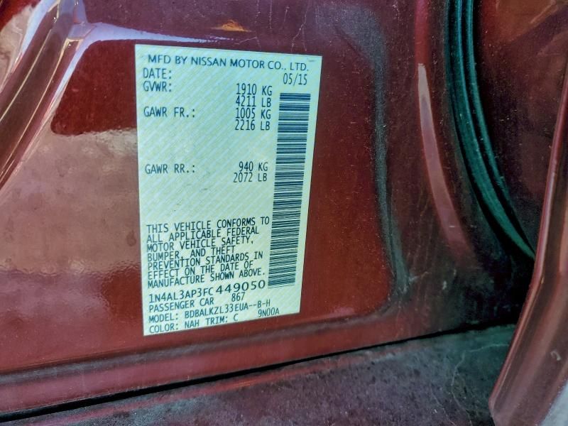 2015 Nissan Altima 2.5