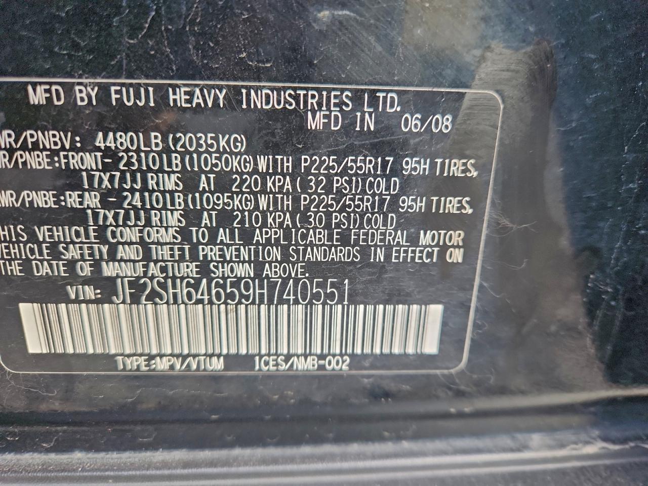 2009 Subaru Forester 2.5x Limited