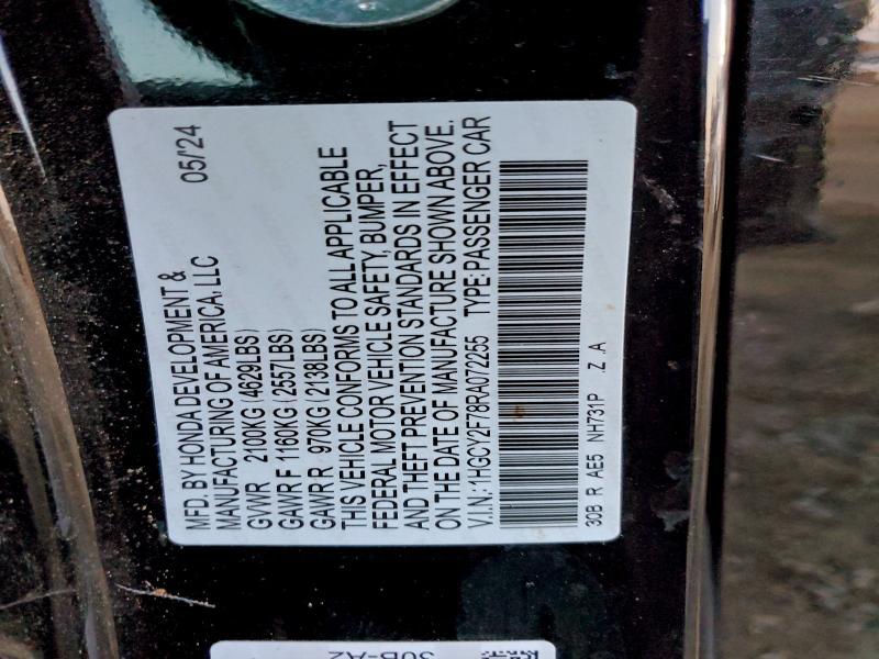 2024 Honda Accord Hybrid Sport-l
