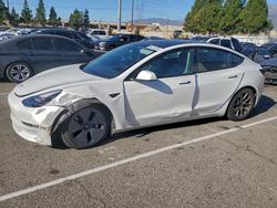 Tesla Vehiculos salvage en venta: 2021 Tesla Model 3