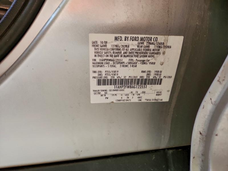 2010 Ford Taurus Limited