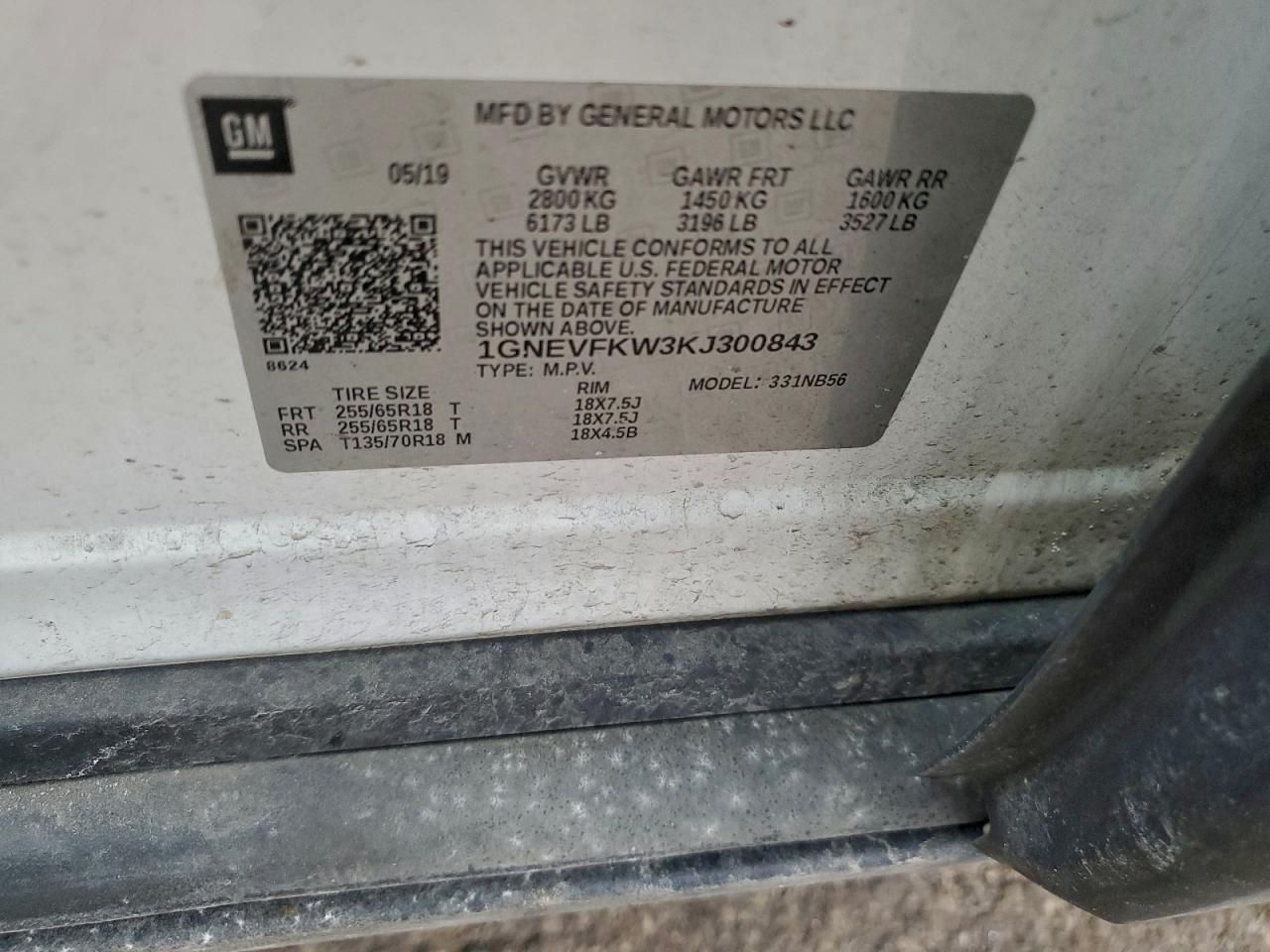 2019 Chevrolet Traverse ls