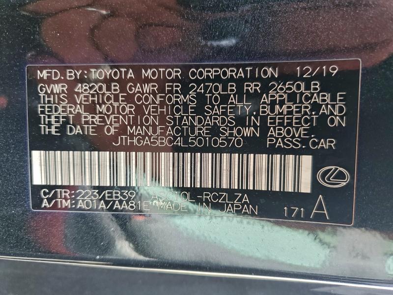 2020 Lexus Rc 300 f Sport